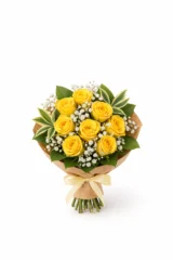 Buchet cu trandafiri galbeni cadou de flori – imaginea 1