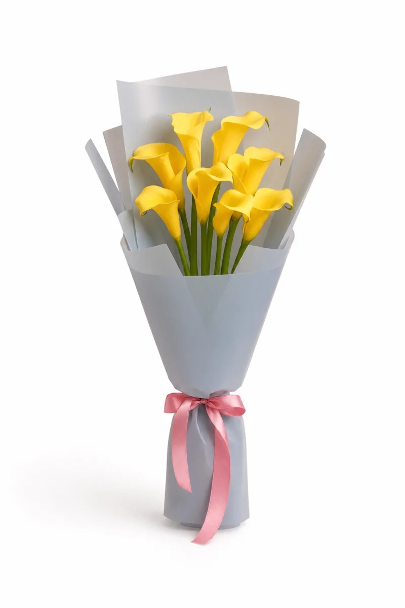 Buchet cale galbene