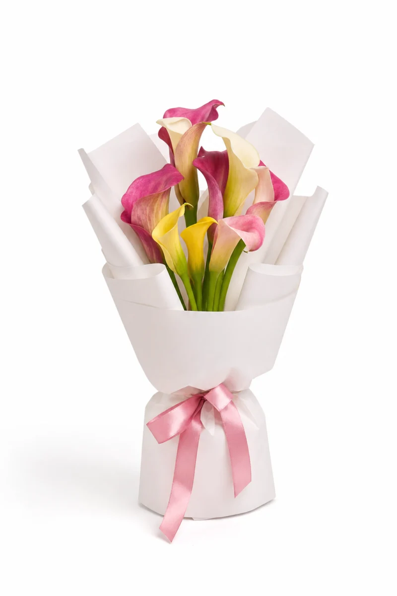 Buchet cale multicolore
