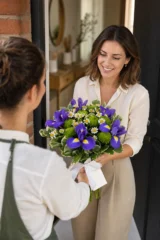 Buchet irisi si santini – imaginea 2