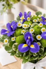 Buchet irisi si santini – imaginea 3